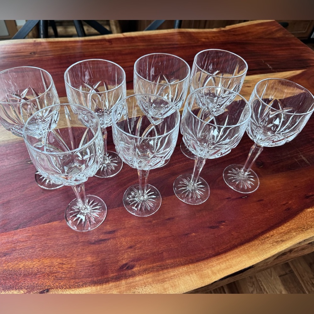 Marquis by Waterford set of 8 All purpose Wine/Water Goblets - perfect condition